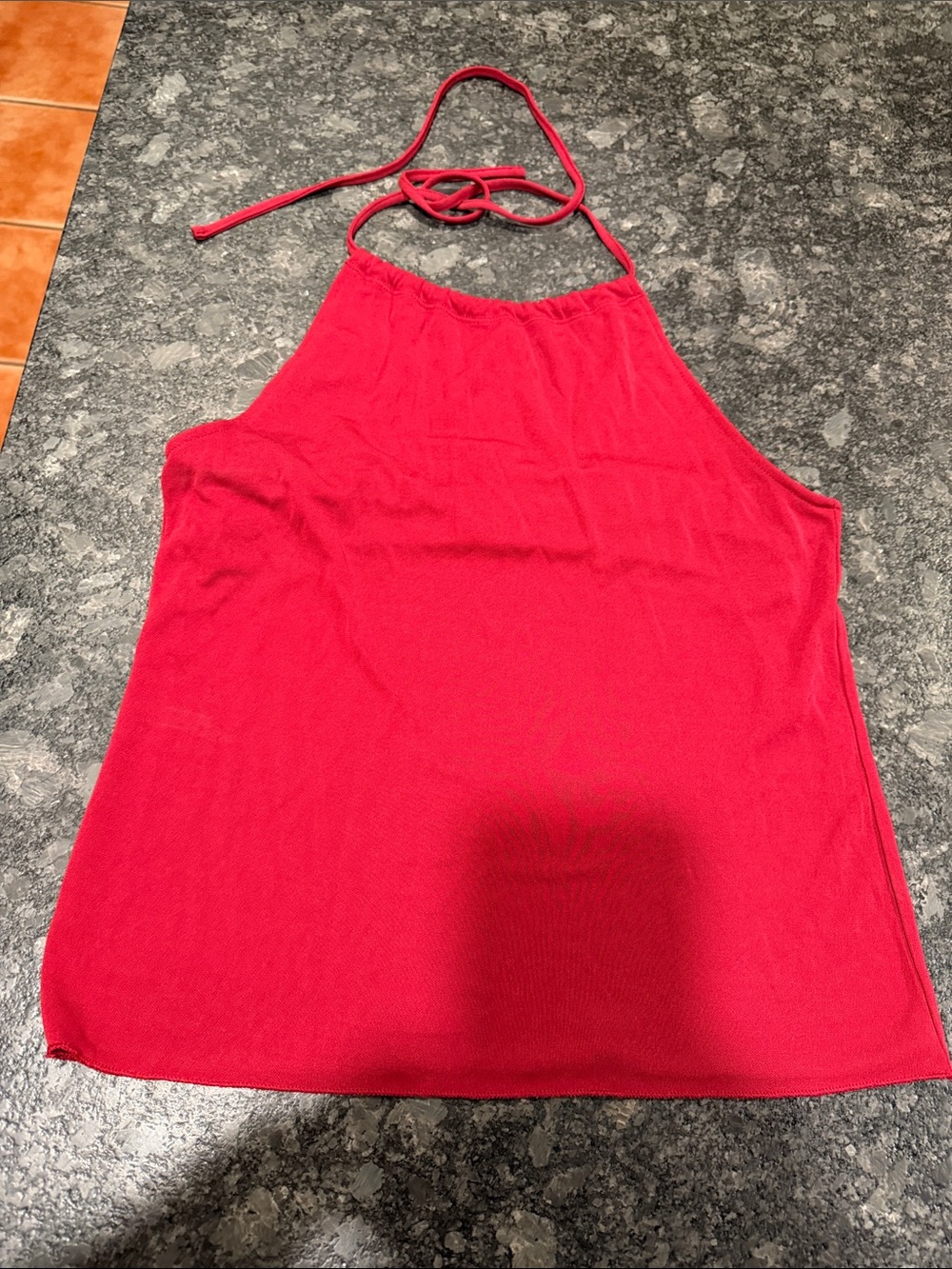Banana Republic Red Halter Camisole